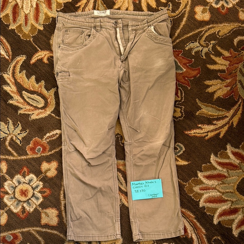 Mountain khakis classic fit  pants 38x30